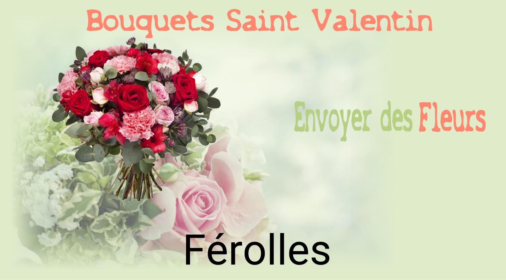 Roses de Saint-Valentin livrées à Férolles
